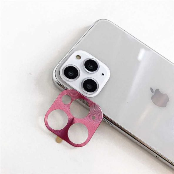 Apple iPhone 11 Metal Kamera Koruyucu - 3