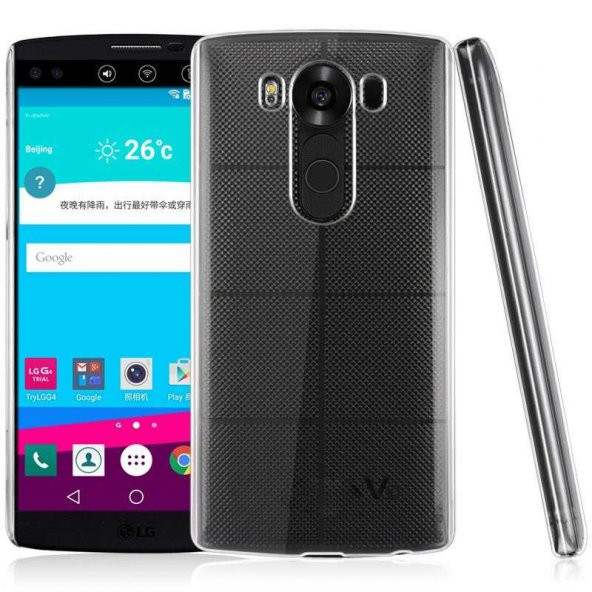 LG V10 Kılıf  Süper Silikon