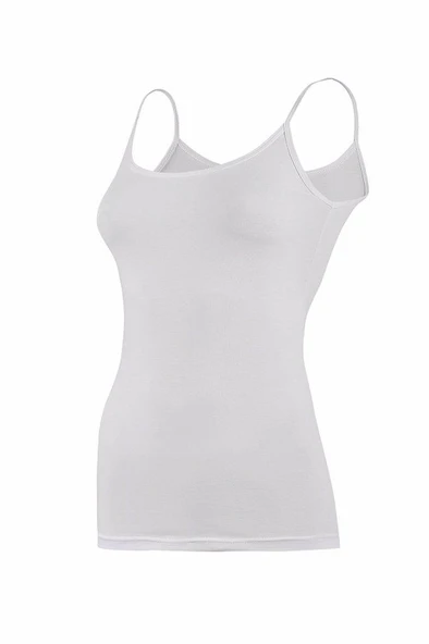 Yıldız Kadın Likralı İp Askılı Atlet 3'Lü Paket -2169-2170-2171-2172-2173-2174  XL Lacivert - Resim 8