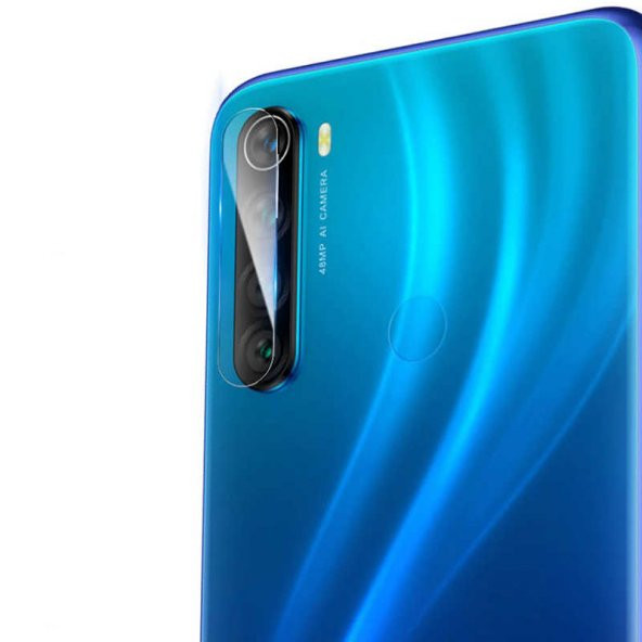 Xiaomi Redmi Note 8  Kamera Lens Koruyucu Cam Filmi