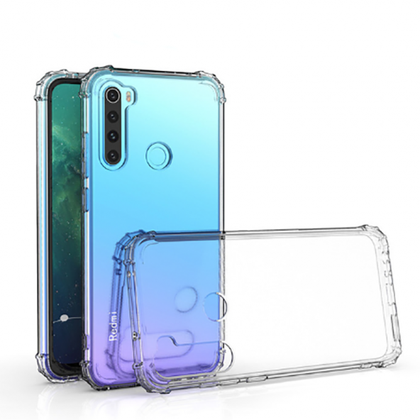 Xiaomi Redmi Note 8T Kılıf  Nitro Anti Shock Silikon - 1