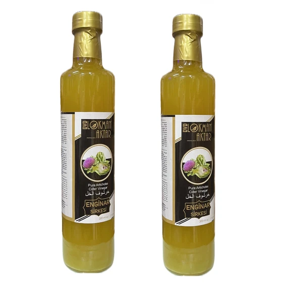 Enginar, Sirkesi, Katkısız, Doğal, Katkısız, Doğal, 2 Adet, Lokman Aktar