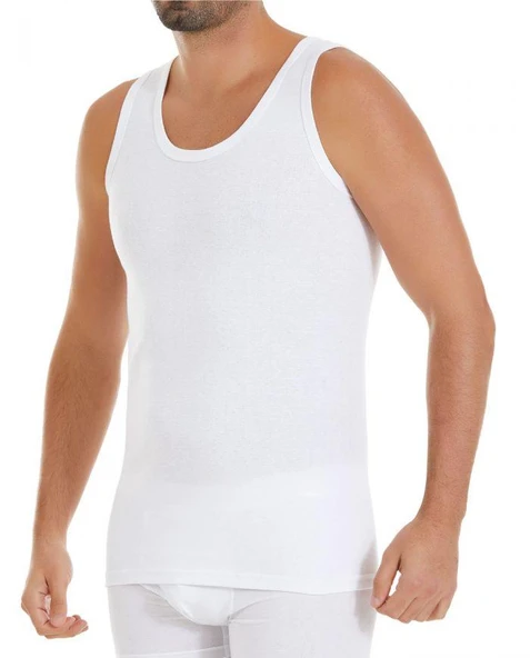 Yıldız Erkek Ribana Renkli Askılı Atlet - 3 Adet  Siyah 3XL - Resim 5