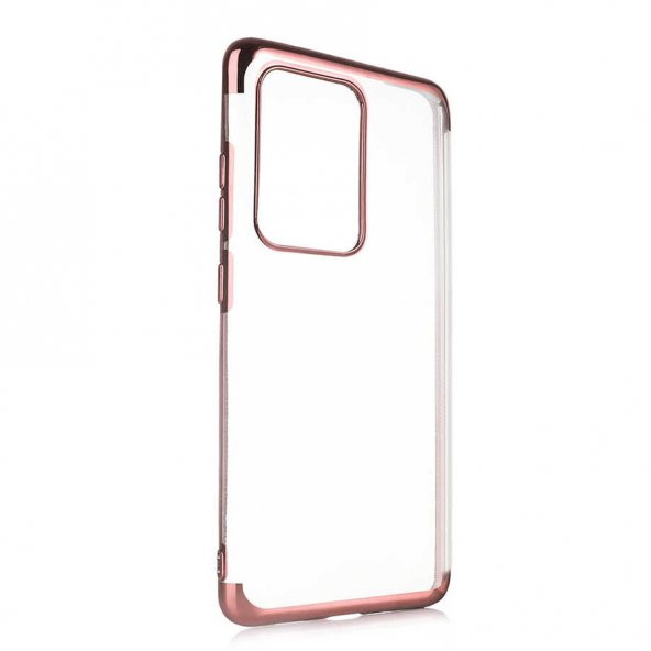 Galaxy S20 Ultra Kılıf  Dört Köşeli Lazer Silikon - 3