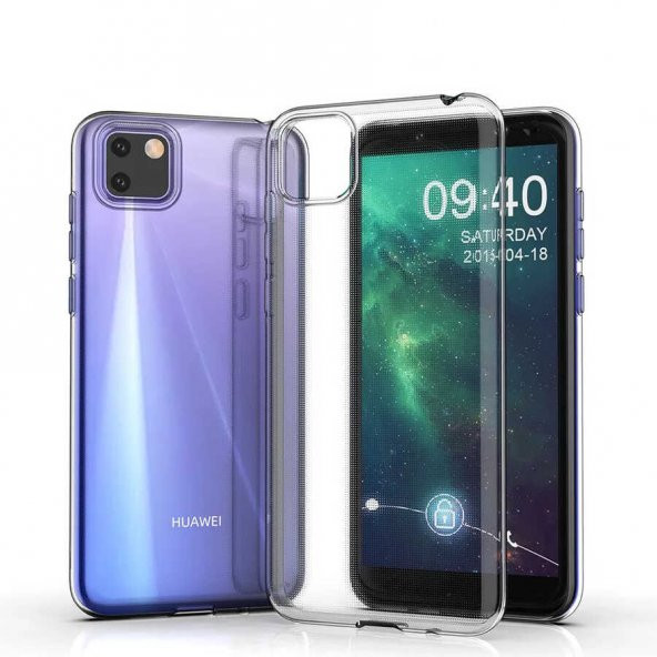 Huawei Y5P Kılıf  Süper Silikon