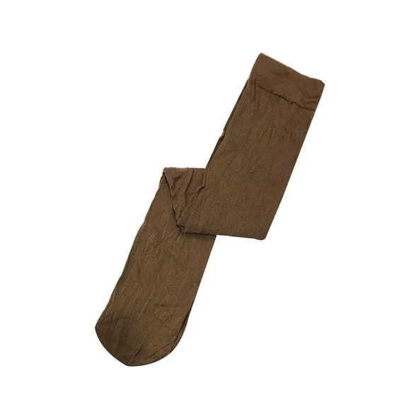 6 Adet OR-AL 70 Denye Kalın,Mus Kaçmaz Dizüstü Çorap  Siyah Standart - Resim 3