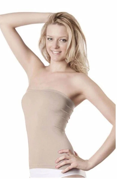 Elite Life Kadın Askısız Atlet 3'Lü Paket - 852  Siyah S - M - Resim 8