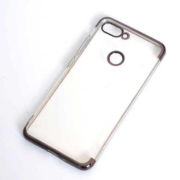 Xiaomi Mi 8 Lite Kılıf  Dört Köşeli Lazer Silikon - 2