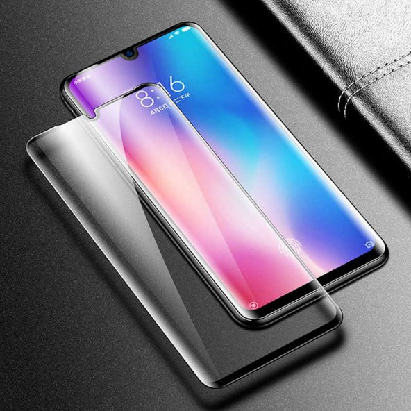 Xiaomi Redmi Note 7  Kenarları Kırılmaya Dayanıklı Cam Ekran Koruyucu
