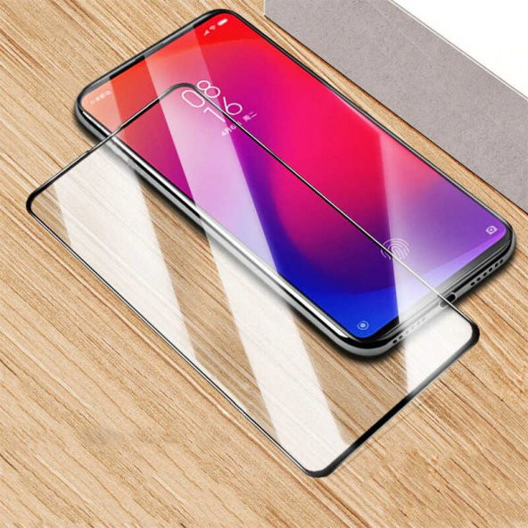 Xiaomi Mi 9T  Kenarları Kırılmaya Dayanıklı Cam Ekran Koruyucu