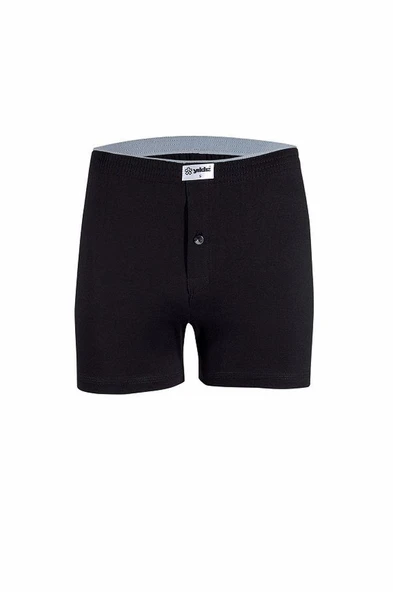 Yıldız 43 Erkek Havlubel Düğmeli Boxer  Lacivert 2XL - Resim 5