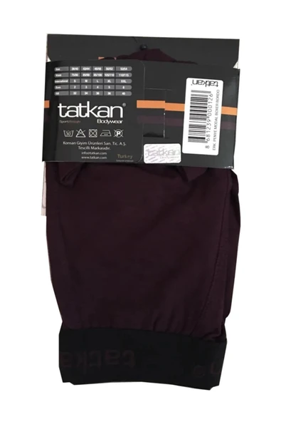 Tatkan Erkek Modal Penye Boxer - 6 Adet  Gri 2XL - Resim 2