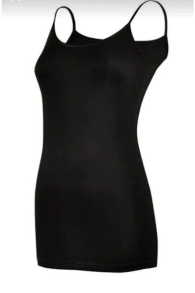 Yıldız Kadın Süper İnce İp Askılı Modal Atlet 2245 - 3 Adet  Ten 3XL - Resim 7