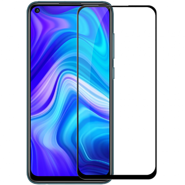 Xiaomi Redmi Note 9  Kenarları Kırılmaya Dayanıklı Cam Ekran Koruyucu