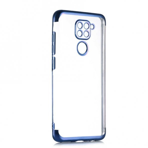 Xiaomi Redmi Note 9 Kılıf  Dört Köşeli Lazer Silikon - 4