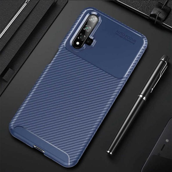 Huawei Nova 5T Kılıf  Negro Silikon
