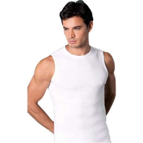 Anıt 1108 Ribana Erkek Sıfır Kol Sıfır Yaka Atlet Renkli 3'Lü   M Gri ürün görseli