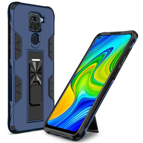 Xiaomi Redmi Note 9 Kılıf Volve Kapak - 3