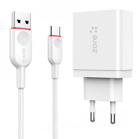 XMac Serisi ZR-X2 Type-C 2 in 1 Şarj Seti - 2