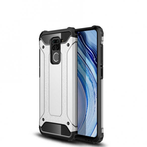 Xiaomi Redmi Note 9 Kılıf  Crash Silikon - 4