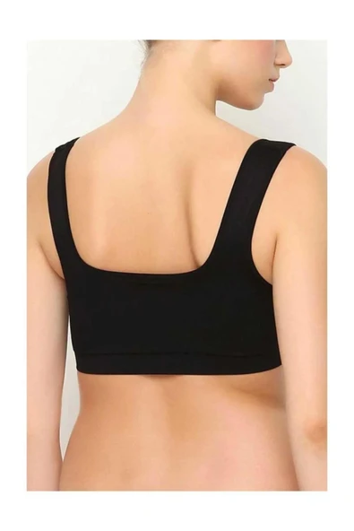 Nbb Kadın Seamless Yarım Büstiyer 2411 - 2 Adet  Beyaz XL - Resim 4