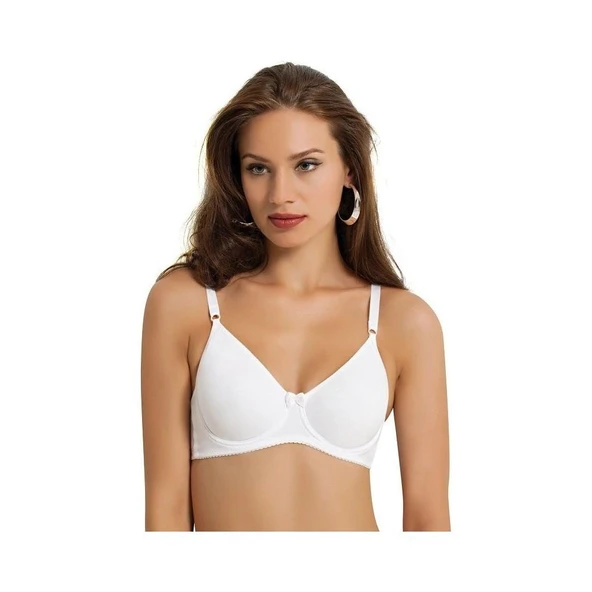 NBB 813 Küçültücü Toparlayıcı Minimizer Sütyen  Beyaz 85B - Resim 3