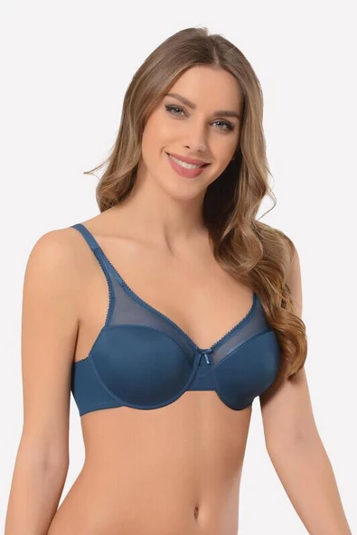 Nbb Kadın Desteksiz Kaplı Sütyen ( B Cup ) 3412 - 1 Adet  Beyaz 80B - Resim 7