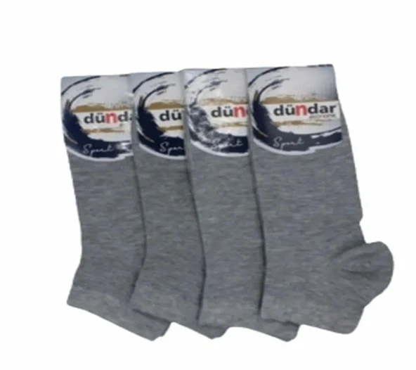 Dündar Erkek Ekonomik Likralı Patik Çorap 0102 - 6 Adet  Karışık Renk 40-45 - Resim 5
