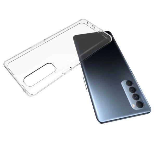 Oppo Reno 4 Pro Kılıf  Süper Silikon - 4