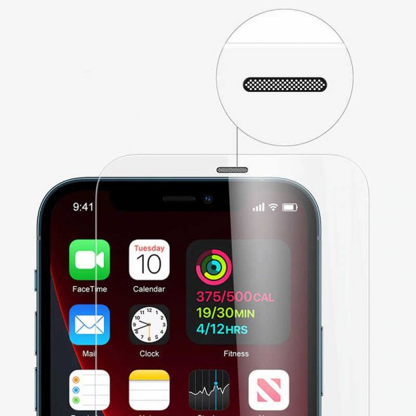 Apple iPhone 12 Pro  Vox Glass Temperli Ekran Koruyucu - 2