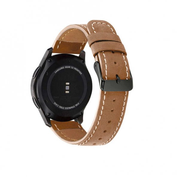 Gear S3 22mm KRD-29 Deri Kordon