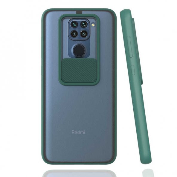 Xiaomi Redmi Note 9 Kılıf  Lensi Kapak - 4