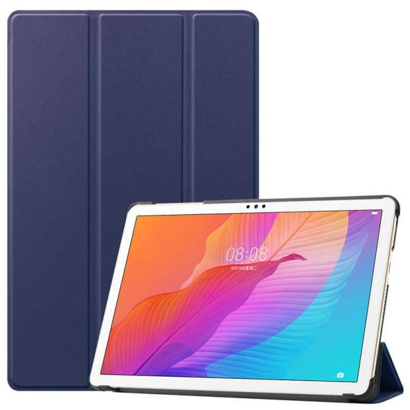 Huawei Mate Pad T10S  Smart Cover Standlı 1-1 Kılıf - 5