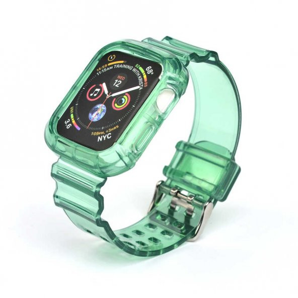 Apple Watch 40mm KRD-27 Silikon Kordon - 5