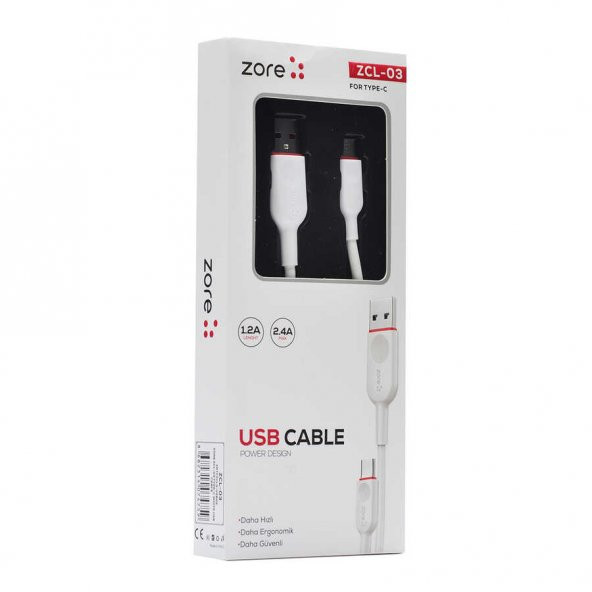 ZCL-03 Type-C Usb Kablo