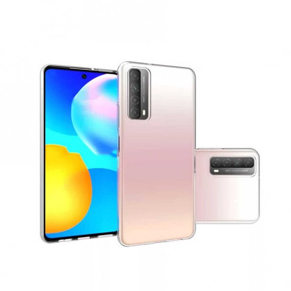 Huawei P Smart 2021 Kılıf  Süper Silikon