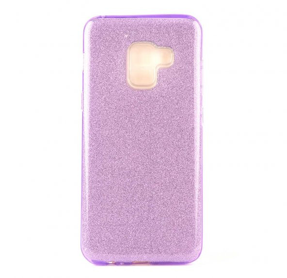 Galaxy A8 2018 Kılıf  Shining Silikon - 5