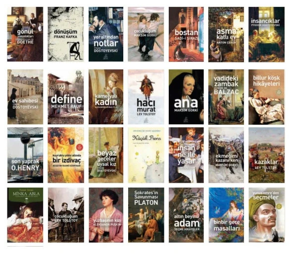 Antik Dünya Klasikleri 28 Kitap Set - 1