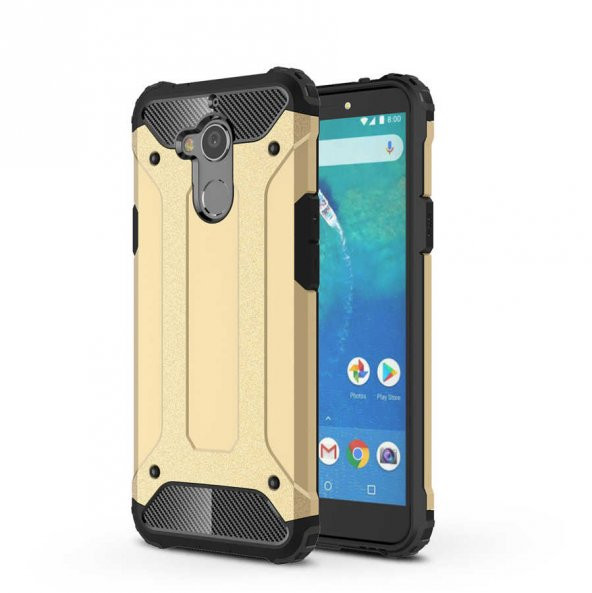 General Mobile 8 Kılıf  Crash Silikon Kapak - 2