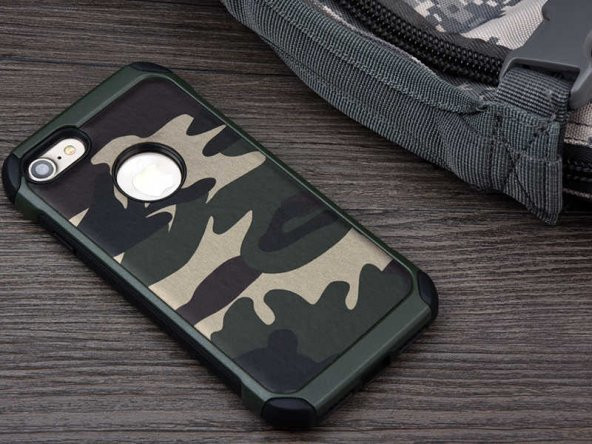 Apple iPhone 7 Kılıf  Army Silikon Kapak