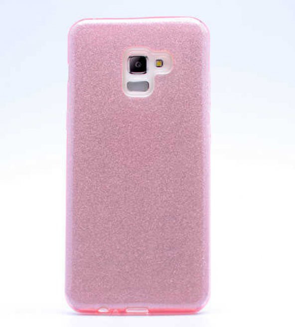 Galaxy A8 Plus 2018 Kılıf  Shining Silikon - 4