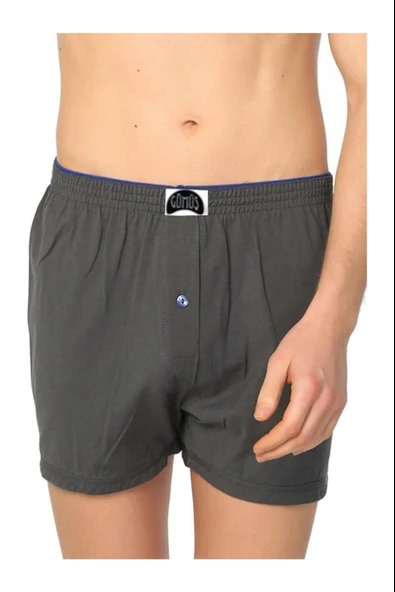 Gümüş Erkek Havlu Bel Pamuklu Boxer 4020 - 6 Adet  L Lacivert - Resim 2