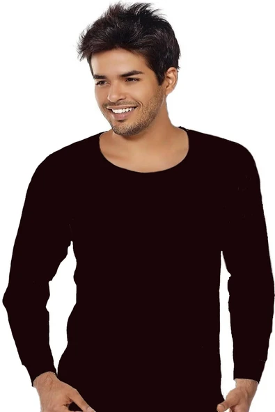 Tutku Erkek Kışlık Uzunkol İnterlok İçlik Pamuk Üst Fanila 0112 - 2 Adet  Ekru L - XL - Resim 3