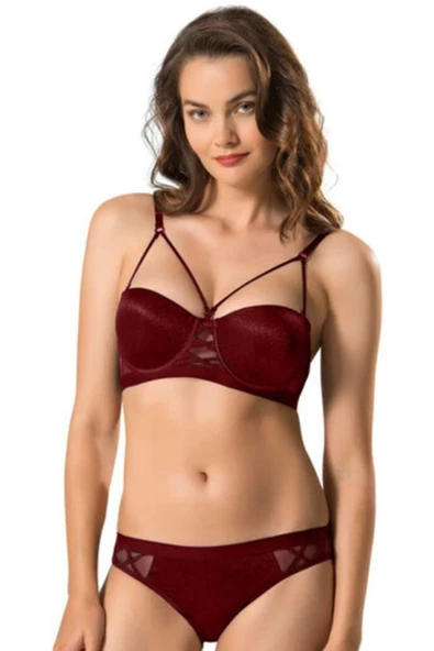 LE JARDİN 5030 CASSİE BRA SÜTYEN TAKIM  Lacivert 75 - Resim 5