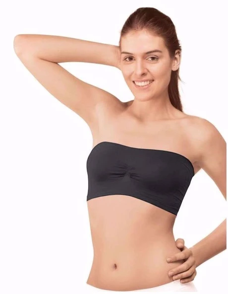 Elite Life Kadın Askısız Atlet 3'Lü Paket -860  Ten S - M - Resim 8