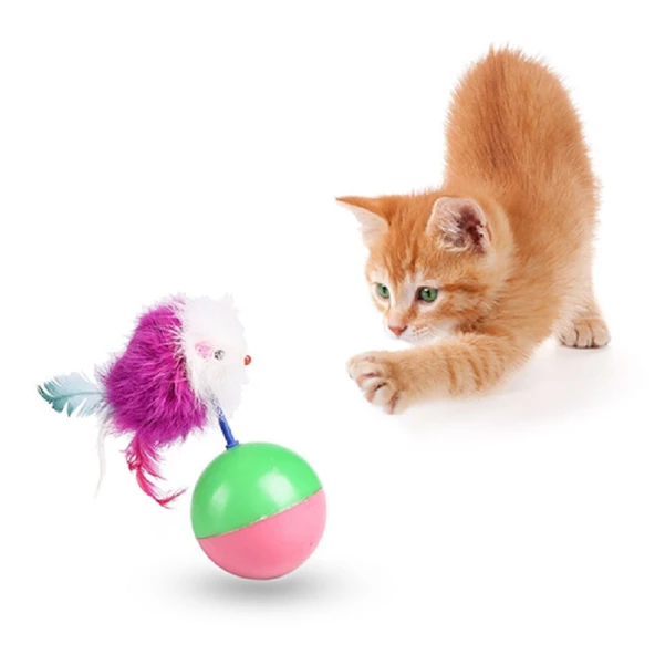 Toplu Hacı Yatmaz Kedi Oyuncağı - Resim 2