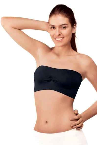 Elite Life Kadın Askısız Atlet 3'Lü Paket -860  Ten S - M - Resim 4