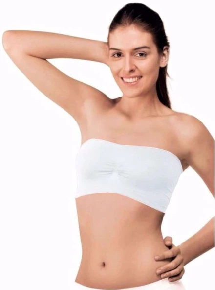 Elite Life Kadın Askısız Atlet 3'Lü Paket -860  Ten S - M - Resim 7