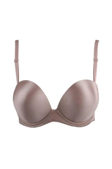 Orkide Kadın Straplez Sihirli 2 Beden Büyük Gösteren Sütyen - Cindy  Beyaz 80B - Resim 2