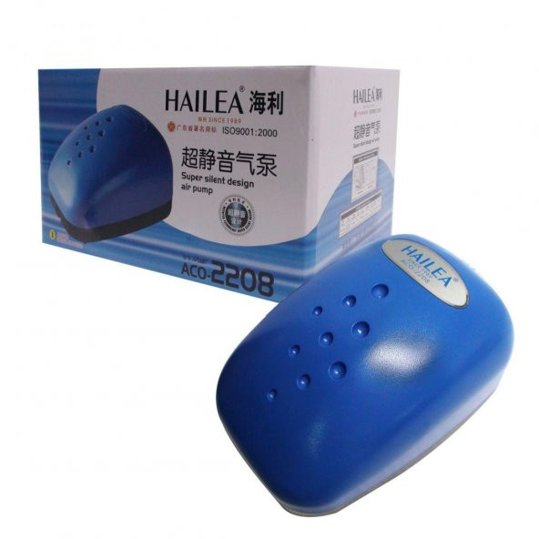 Hailea 6 Çıkışlı Sessiz Akvaryum Hava Motoru 1000 LT/S ACO-2208